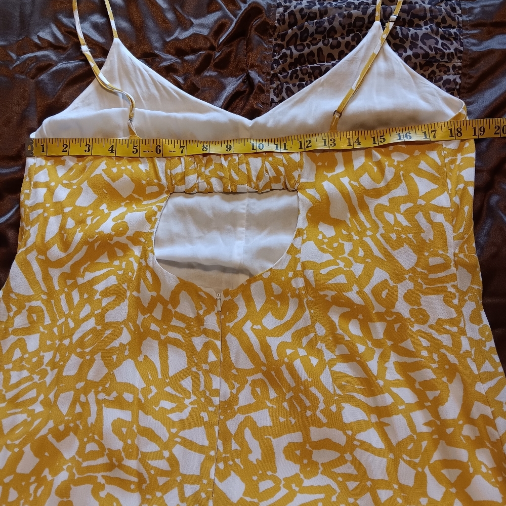 Yellow Patterned Jumpsuit - image 8